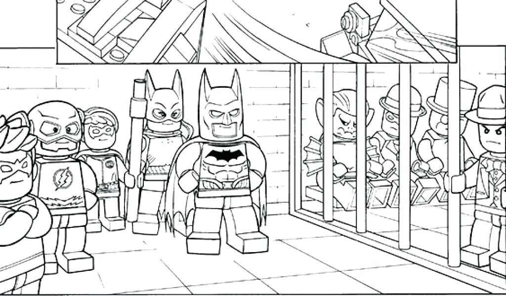 lego superhero coloring pages