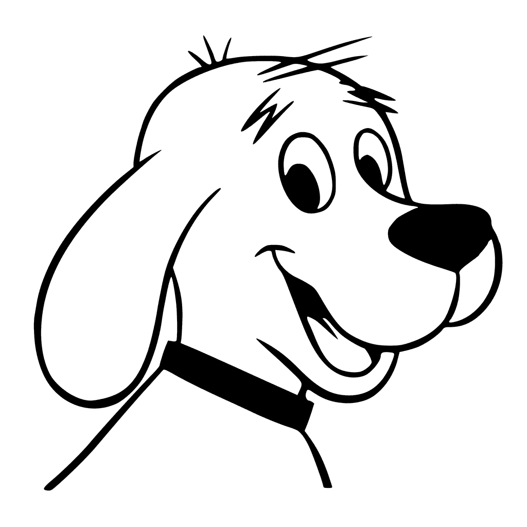 clifford the big red dog coloring pages