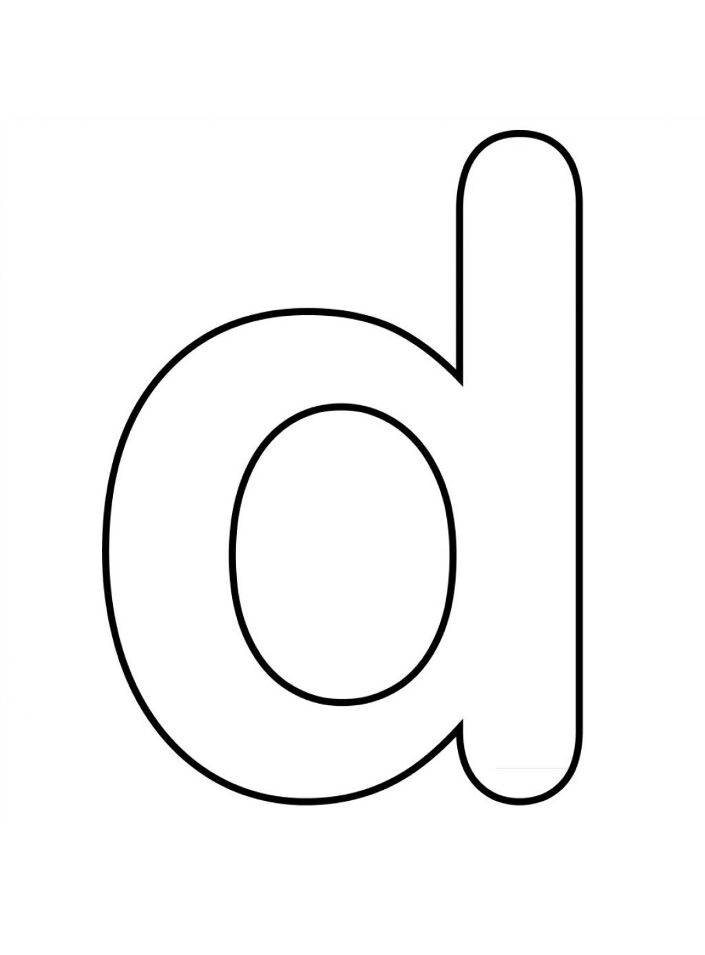 letter d coloring pages for toddlers