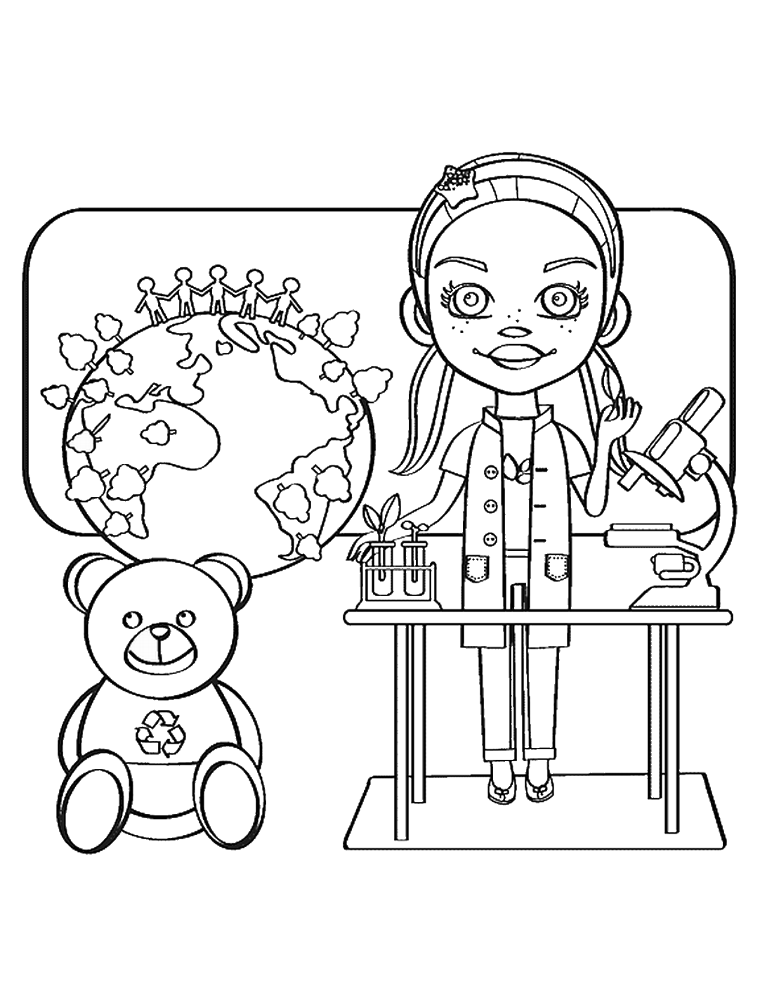 physical science coloring pages