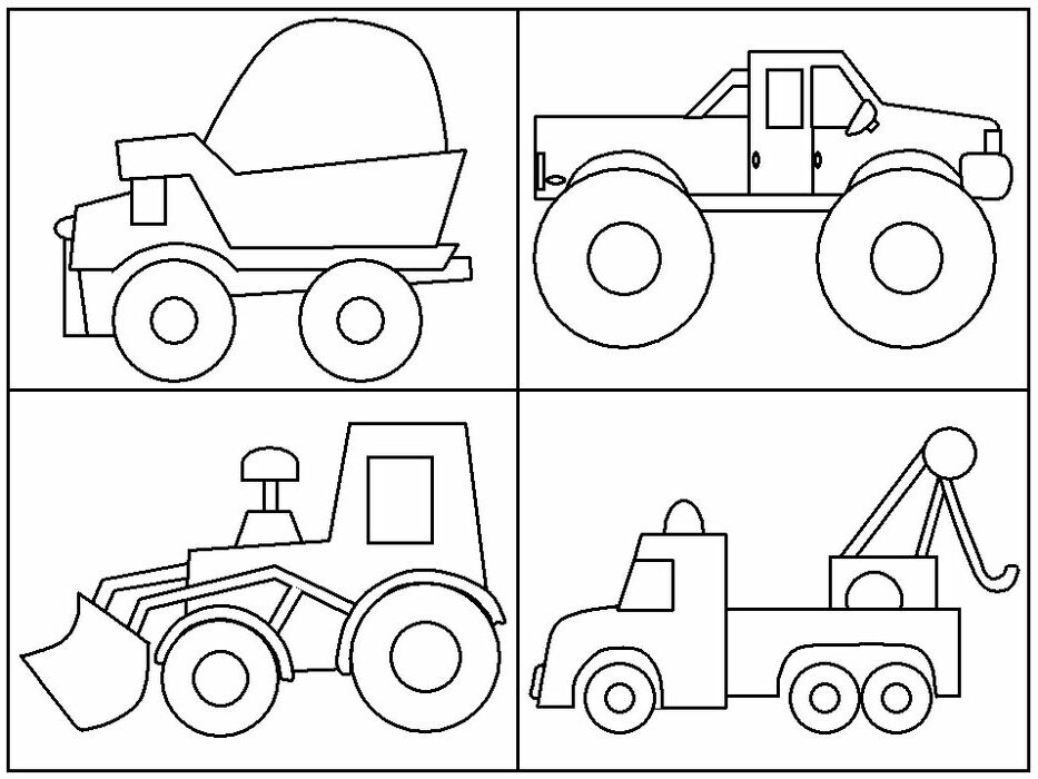 transportation coloring pages for preschoolers