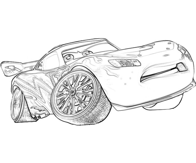 lightning mcqueen coloring pages images