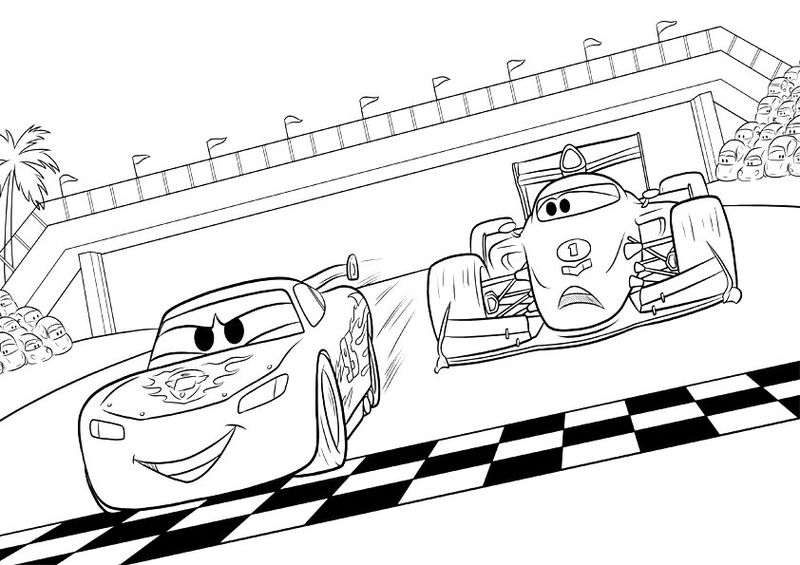 lightning mcqueen coloring pages to print and color
