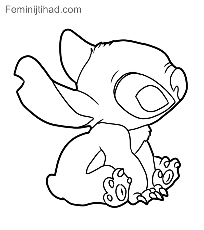 lilo and stitch characters coloring pages