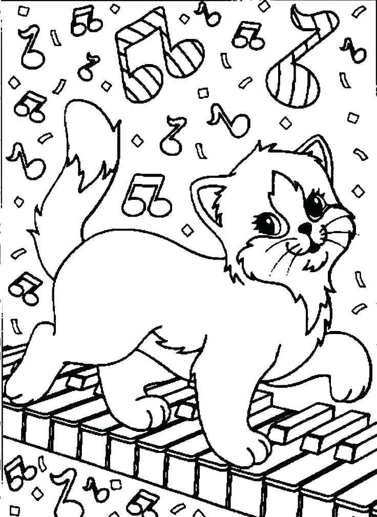 lisa frank coloring pages cats