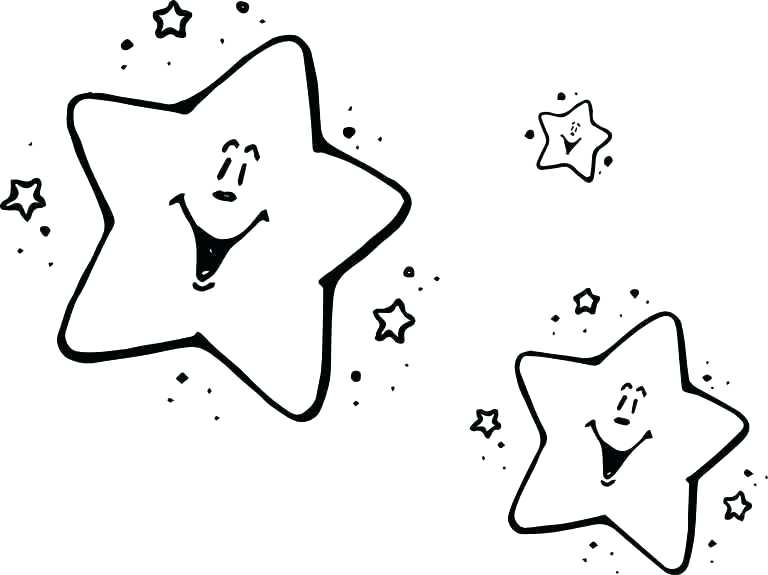 little star coloring pages