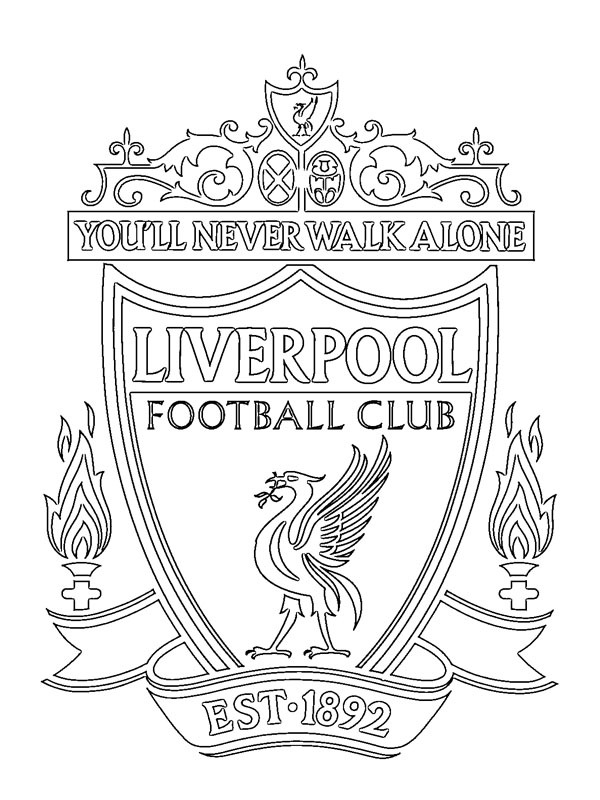 liverpool coloring pages