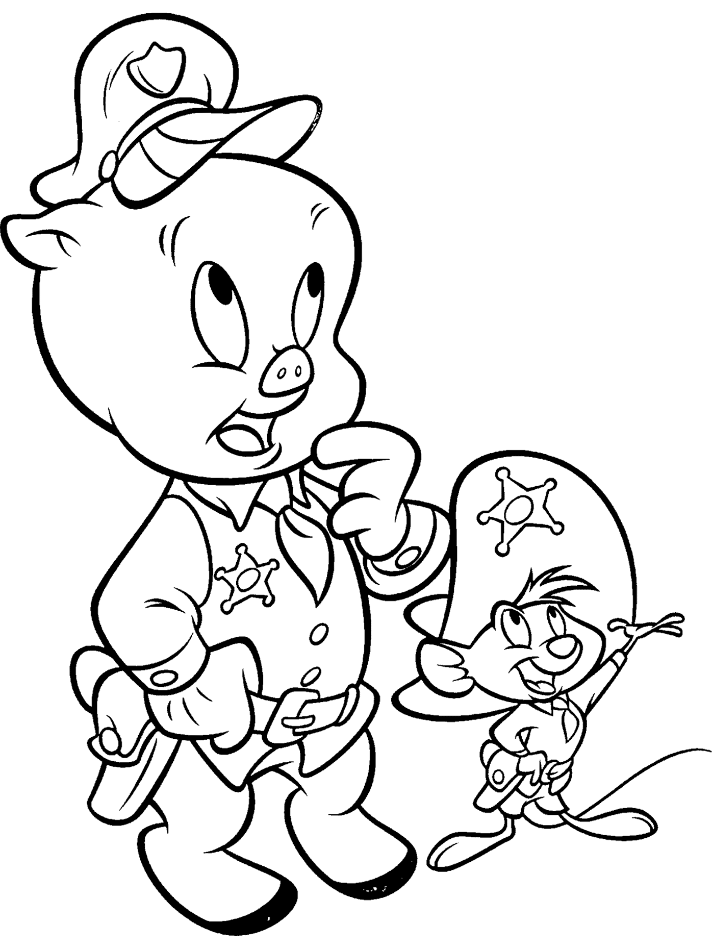 coloring pages looney tunes