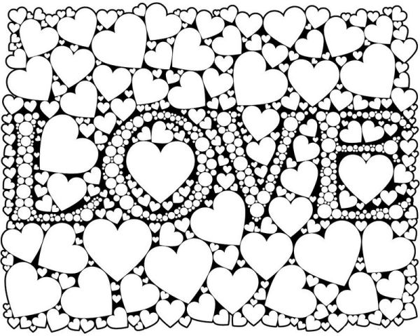 love for everyone coloring sheet