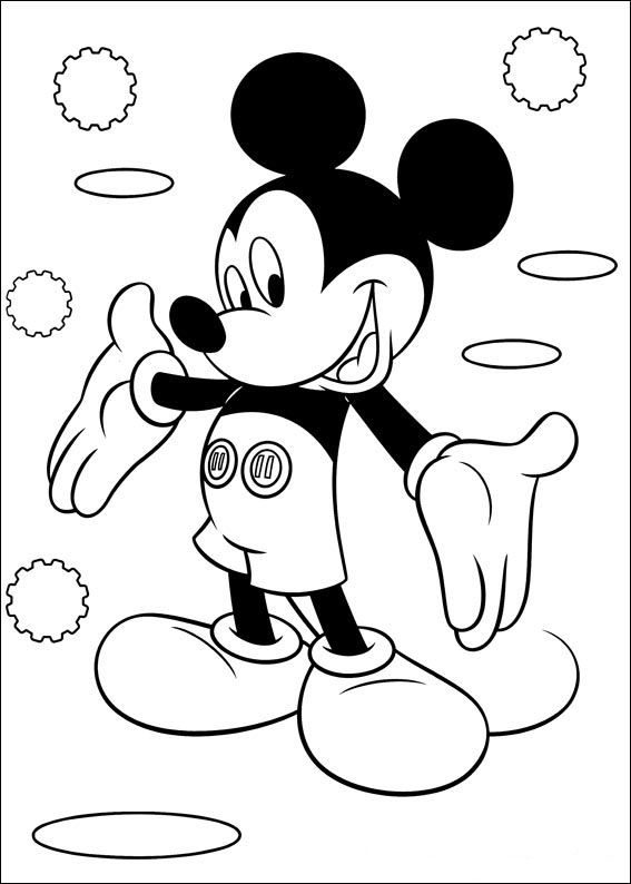 mickey mouse coloring pages printables free