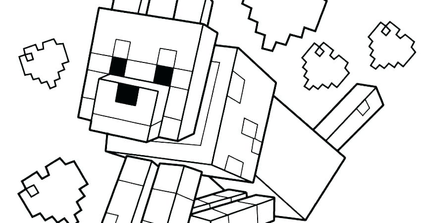 Fun Minecraft Coloring Pages PDF Ideas For Kids - Coloringfolder.com