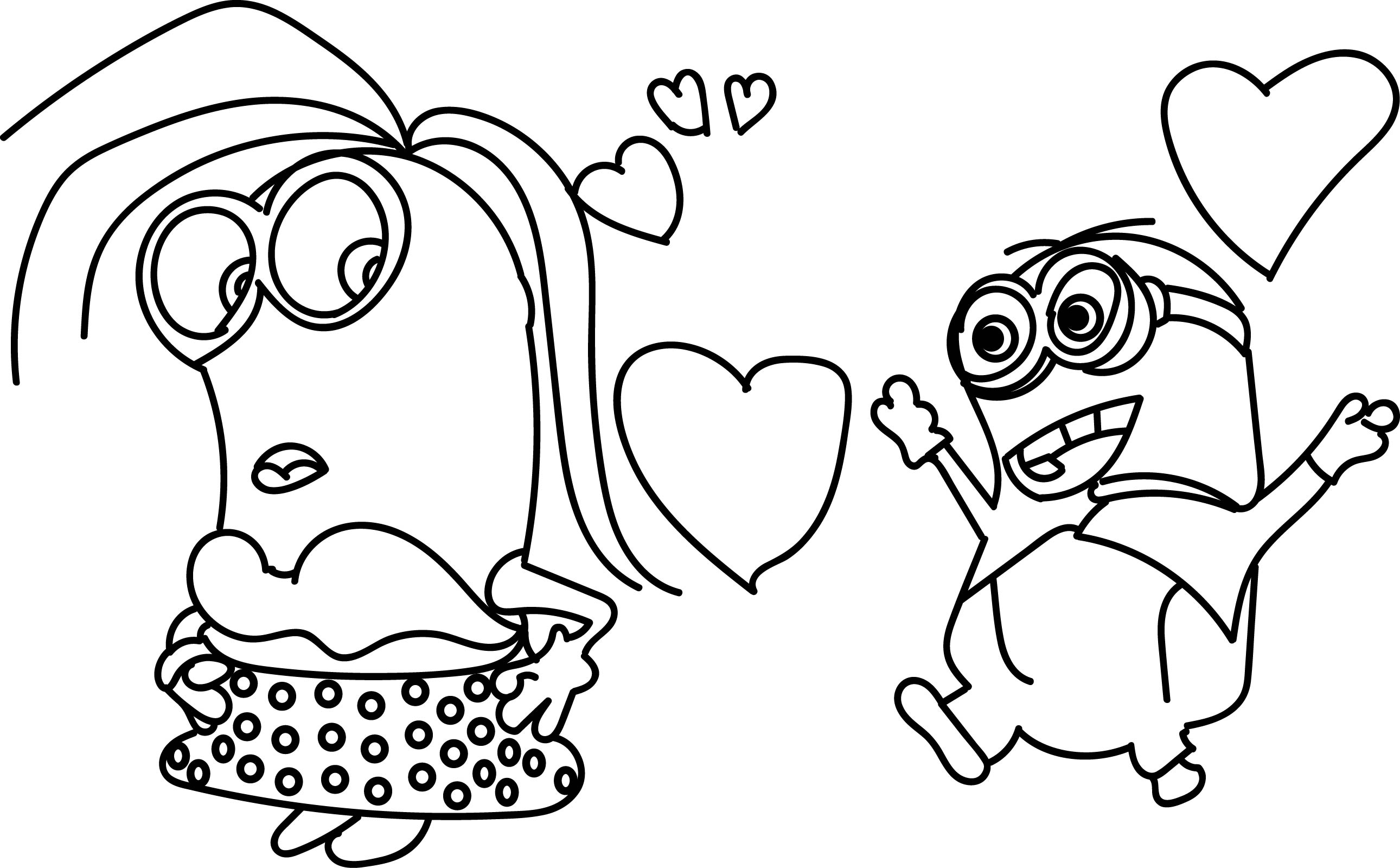 minion coloring pages free printable