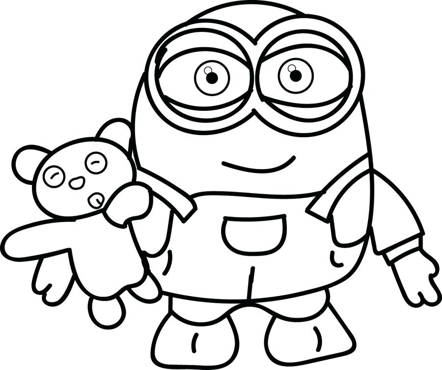 minion coloring pages pdf