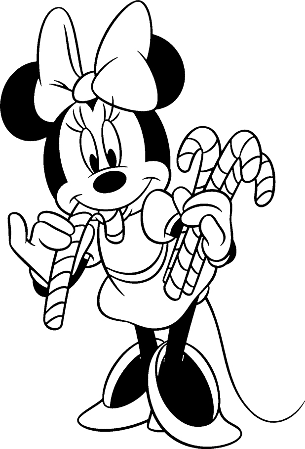 minnie mouse coloring pages pdf