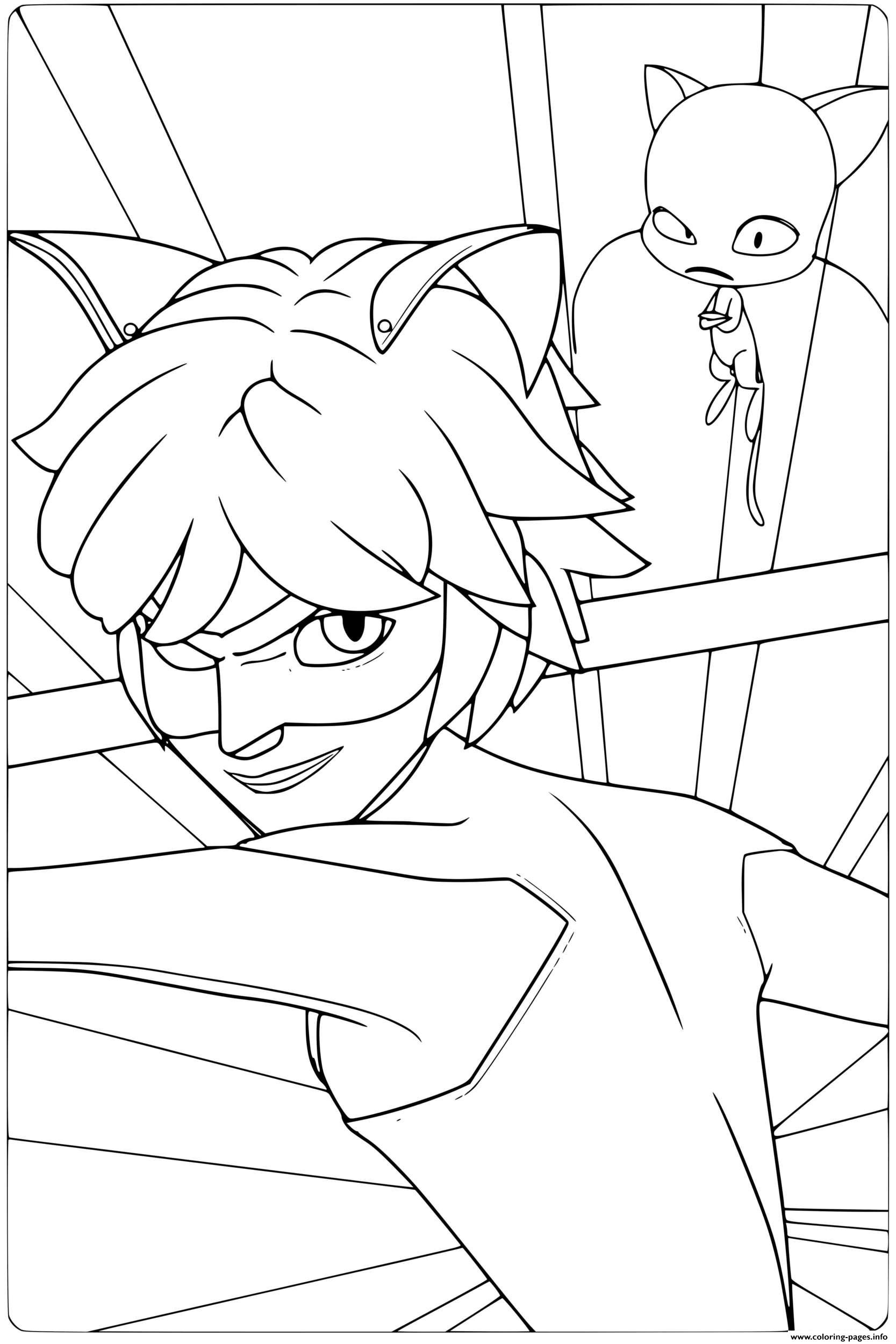miraculous ladybug coloring pages online