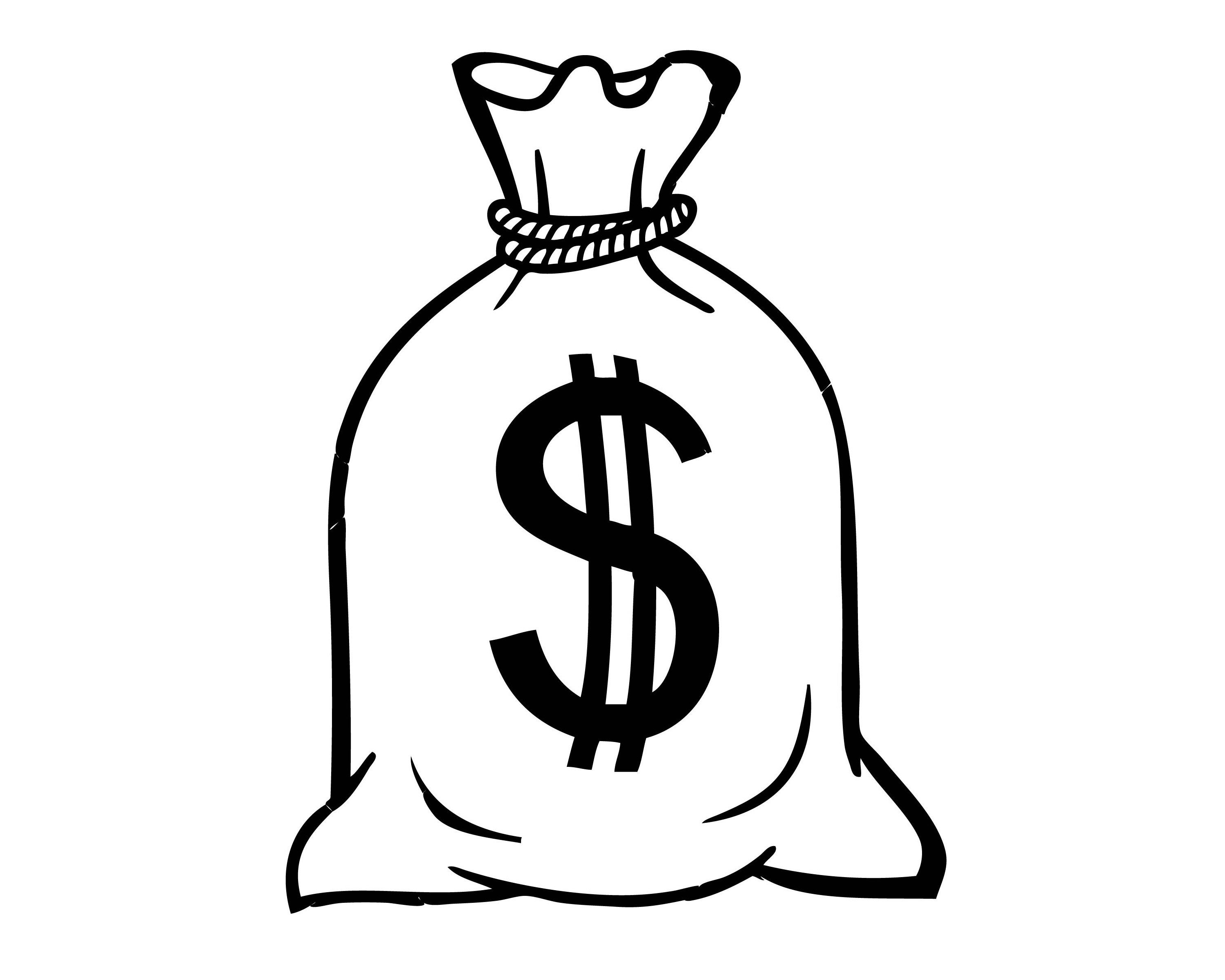 coloring pages money