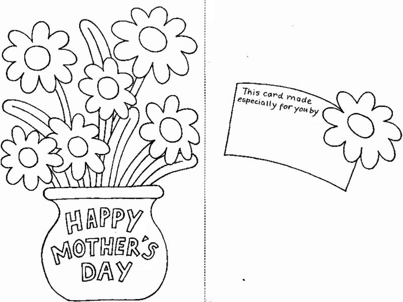 mothers day coloring pages for kids