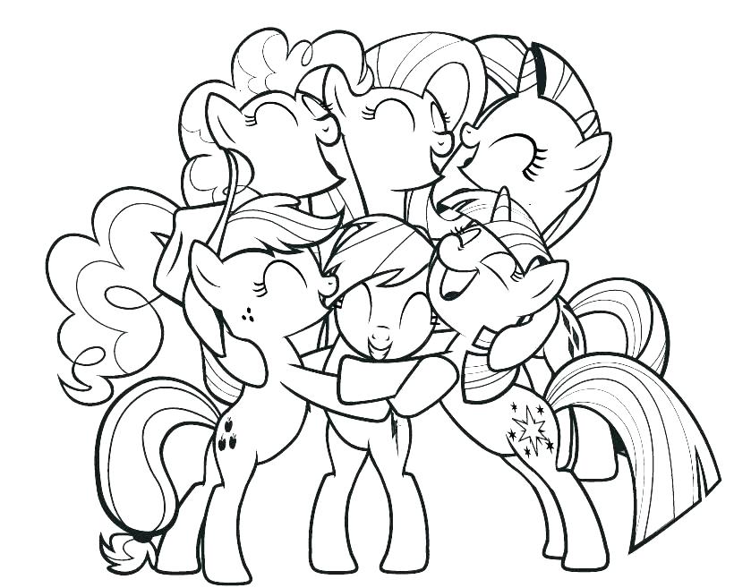 my little pony coloring pages online