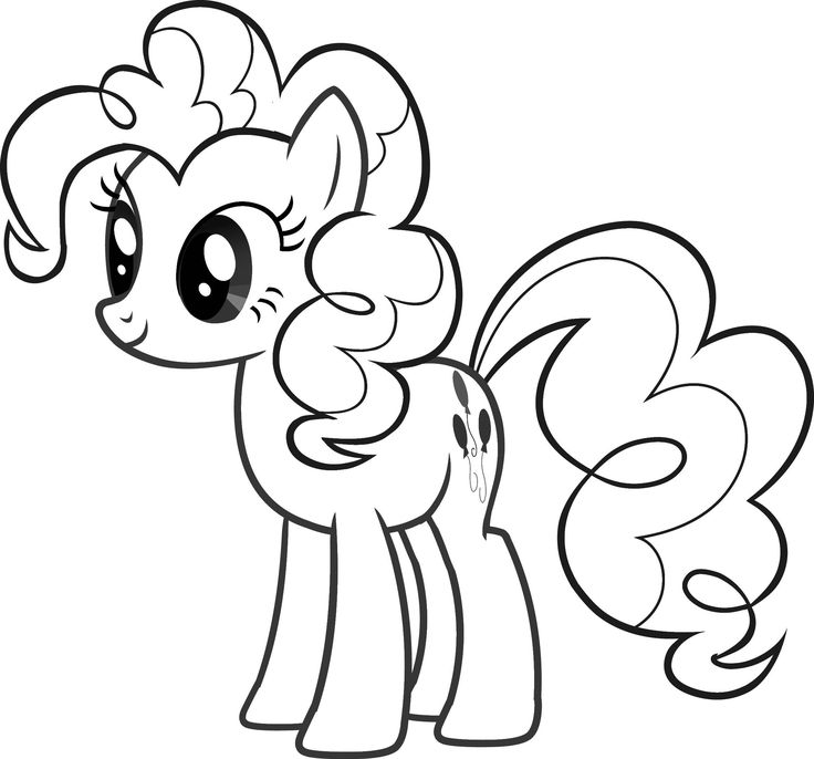 my little pony coloring pages pinkie pie