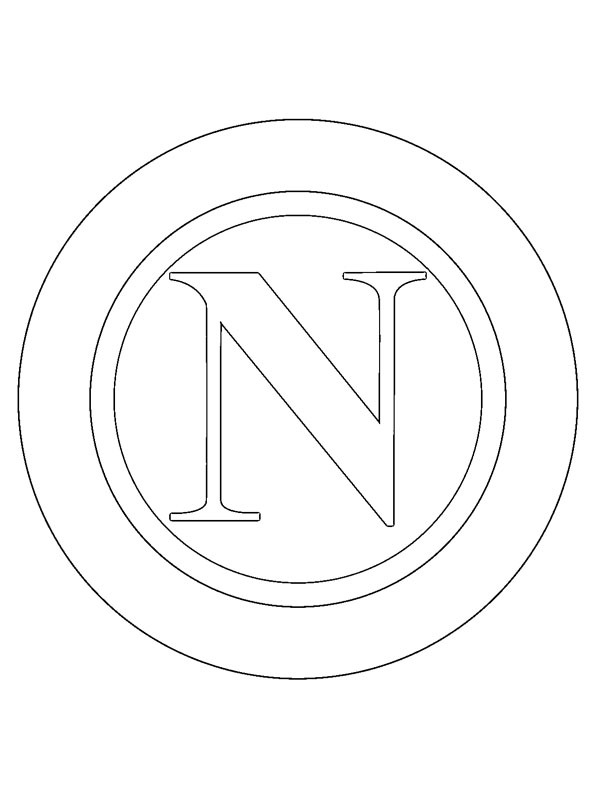 napoli coloring pages