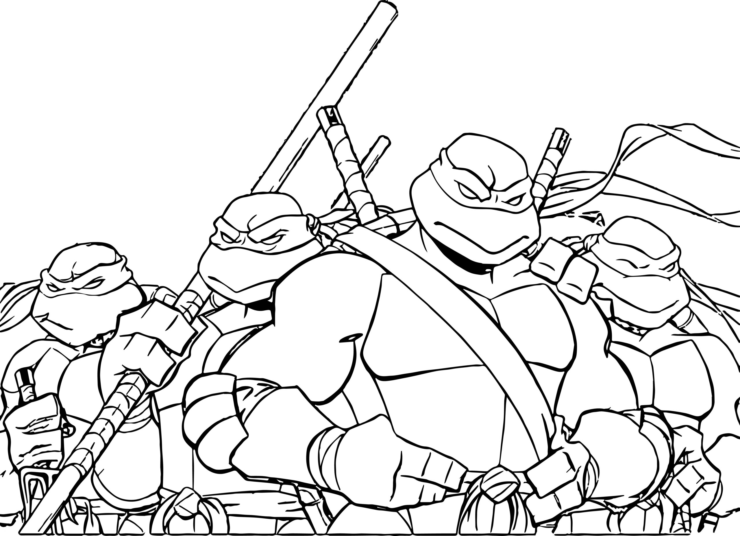nickelodeon ninja turtles coloring pages coloring pages coloring gallery