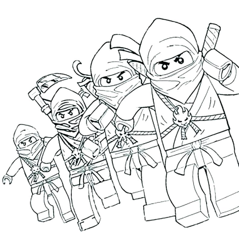 ninjago printables coloring pages