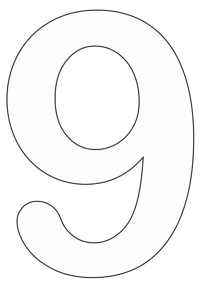 number coloring pages for kids printable