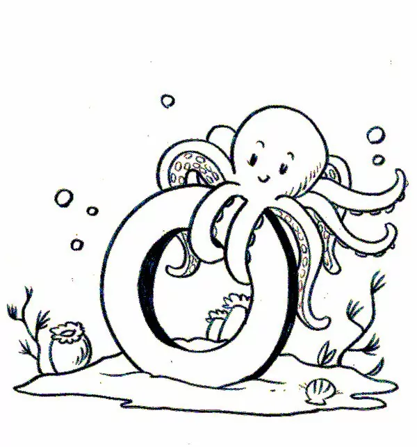 octopus coloring pages free