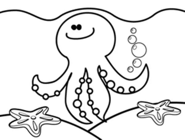 free printable octopus coloring pages