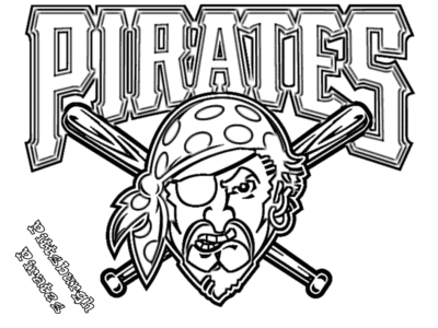 old pittsburgh pirates coloring pages