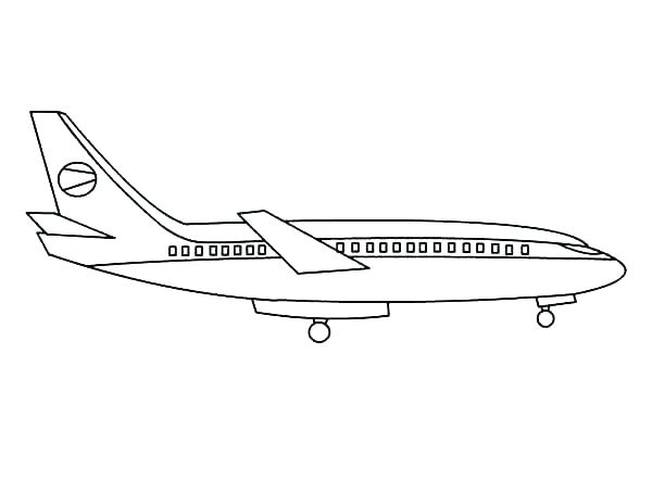 online airplane coloring pages