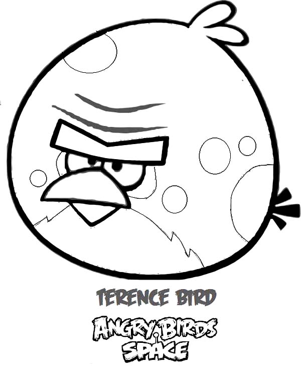 angry birds outer space coloring pages