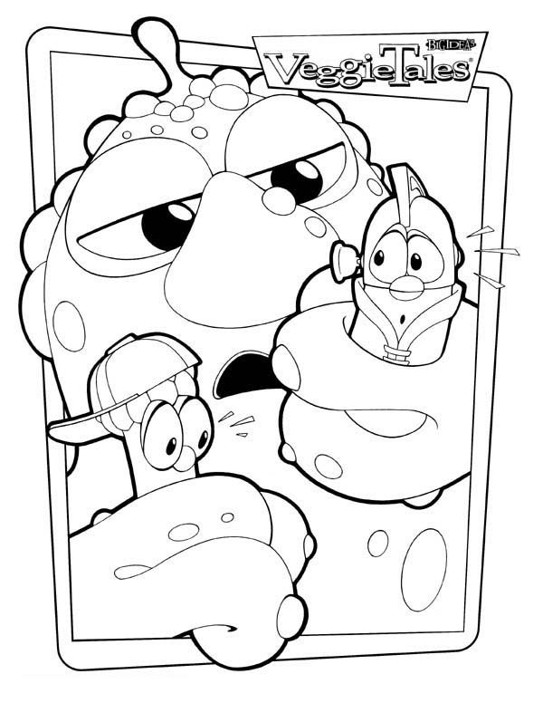 larry boy and the fib from outer space coloring pages