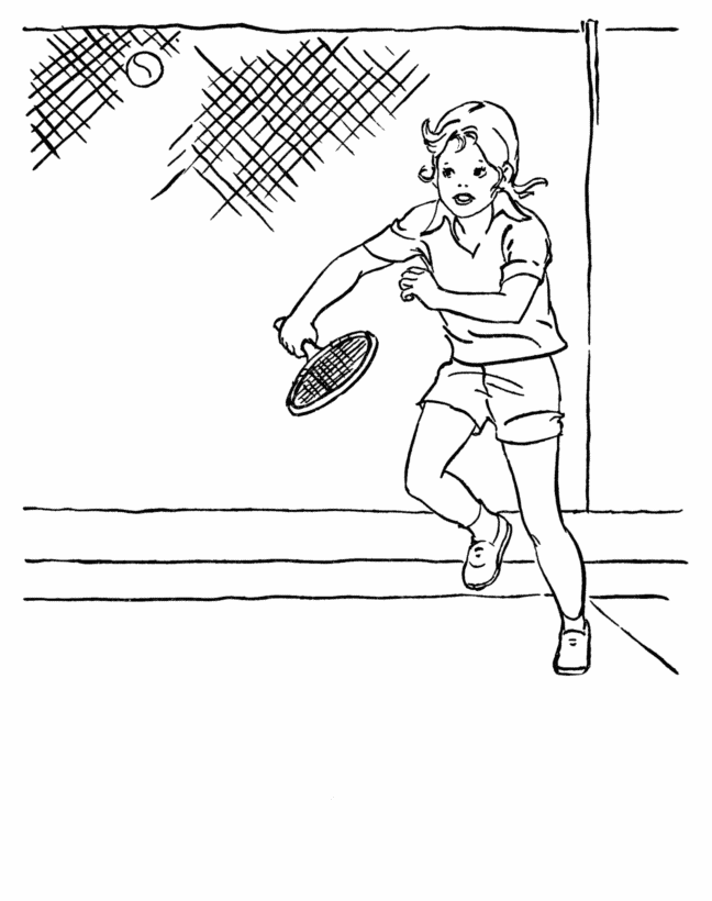 padel coloring pages