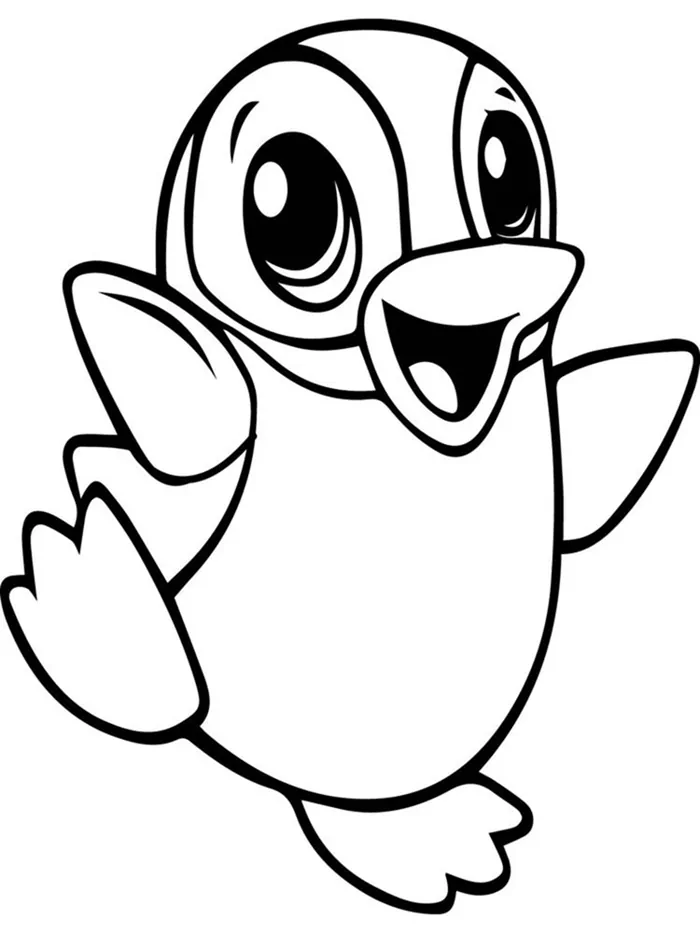 penguin coloring pages online