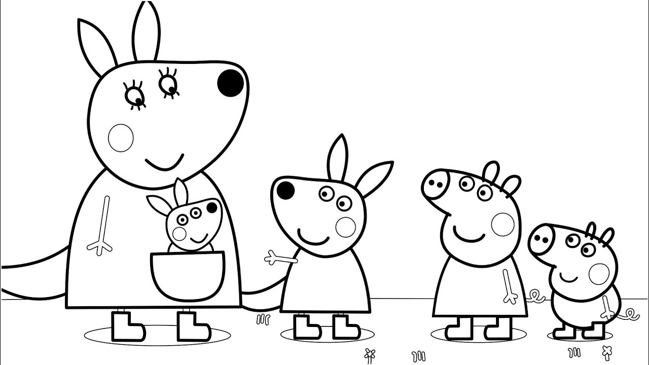 peppa pig coloring pages online