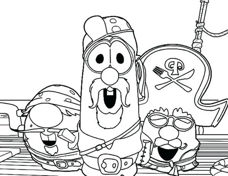 free pirate coloring pages for kids