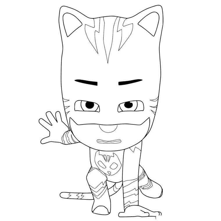 pj masks coloring pages online