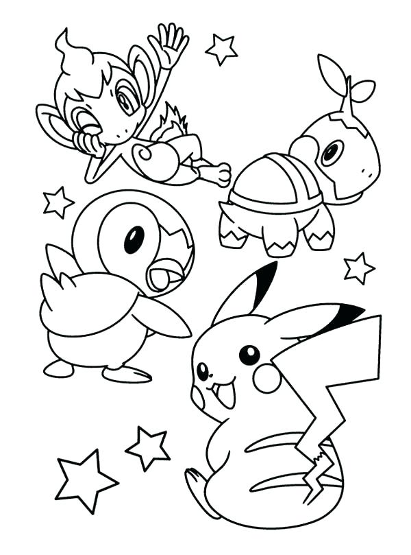pokemon pikachu coloring pages online
