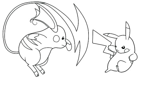 pokemon pikachu coloring pages