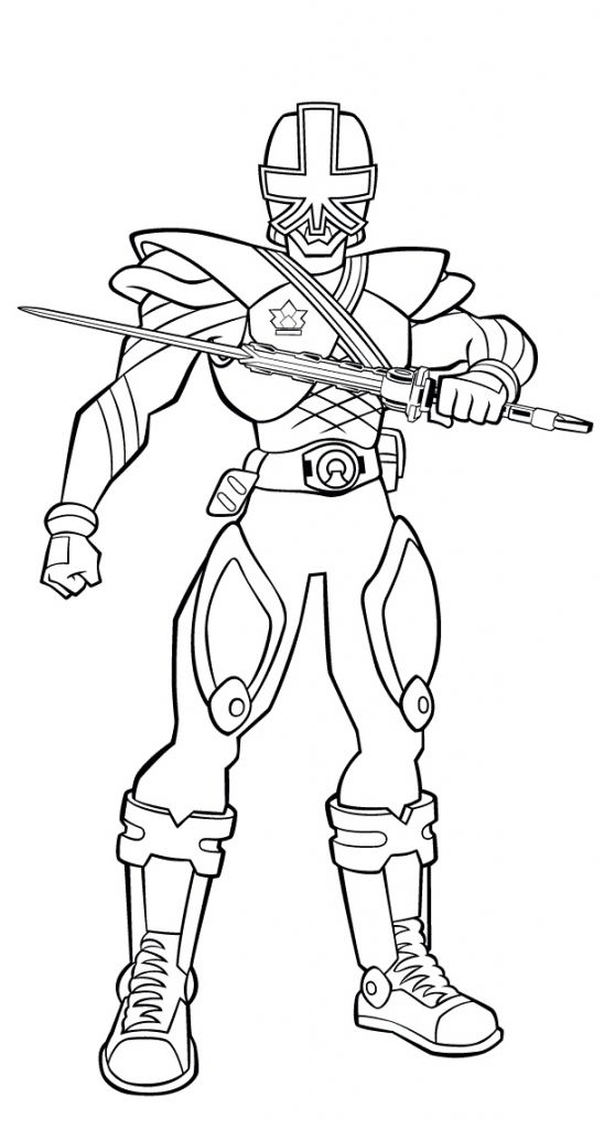 power rangers megazord coloring pages