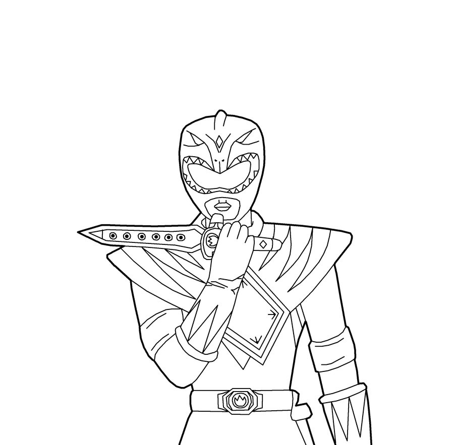 power rangers coloring pages pdf