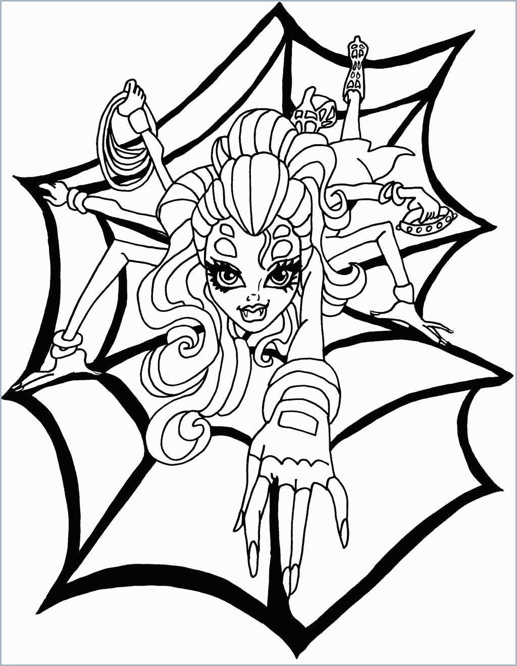 print monster high coloring pages