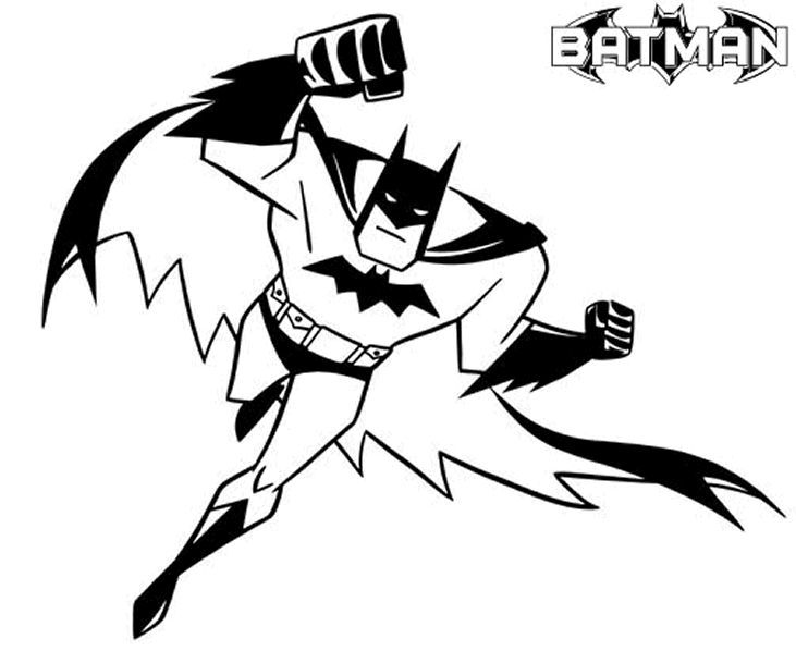 printable batman coloring pages