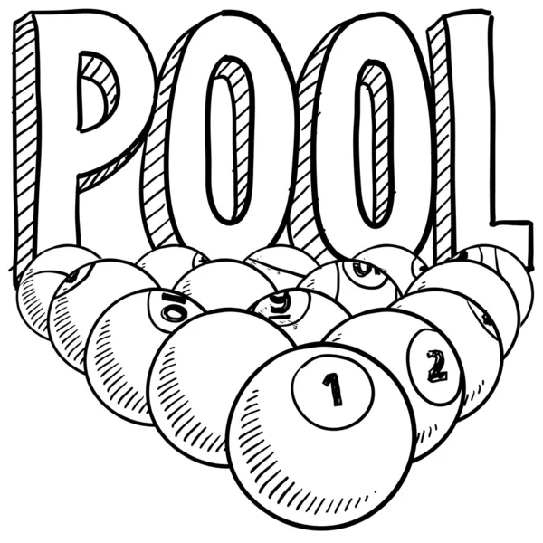 printable carom billiards coloring pages