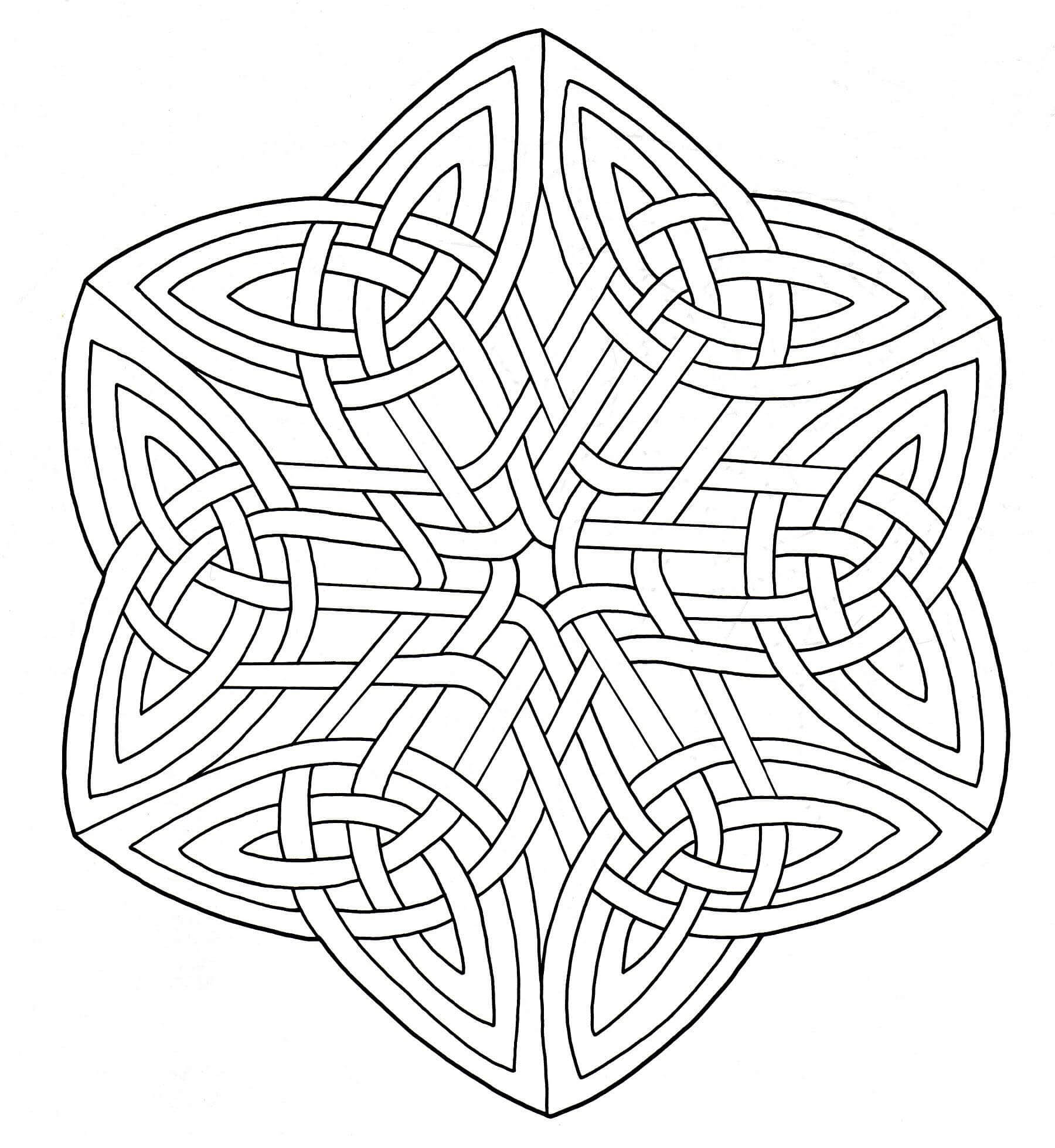 celtic knots coloring pages