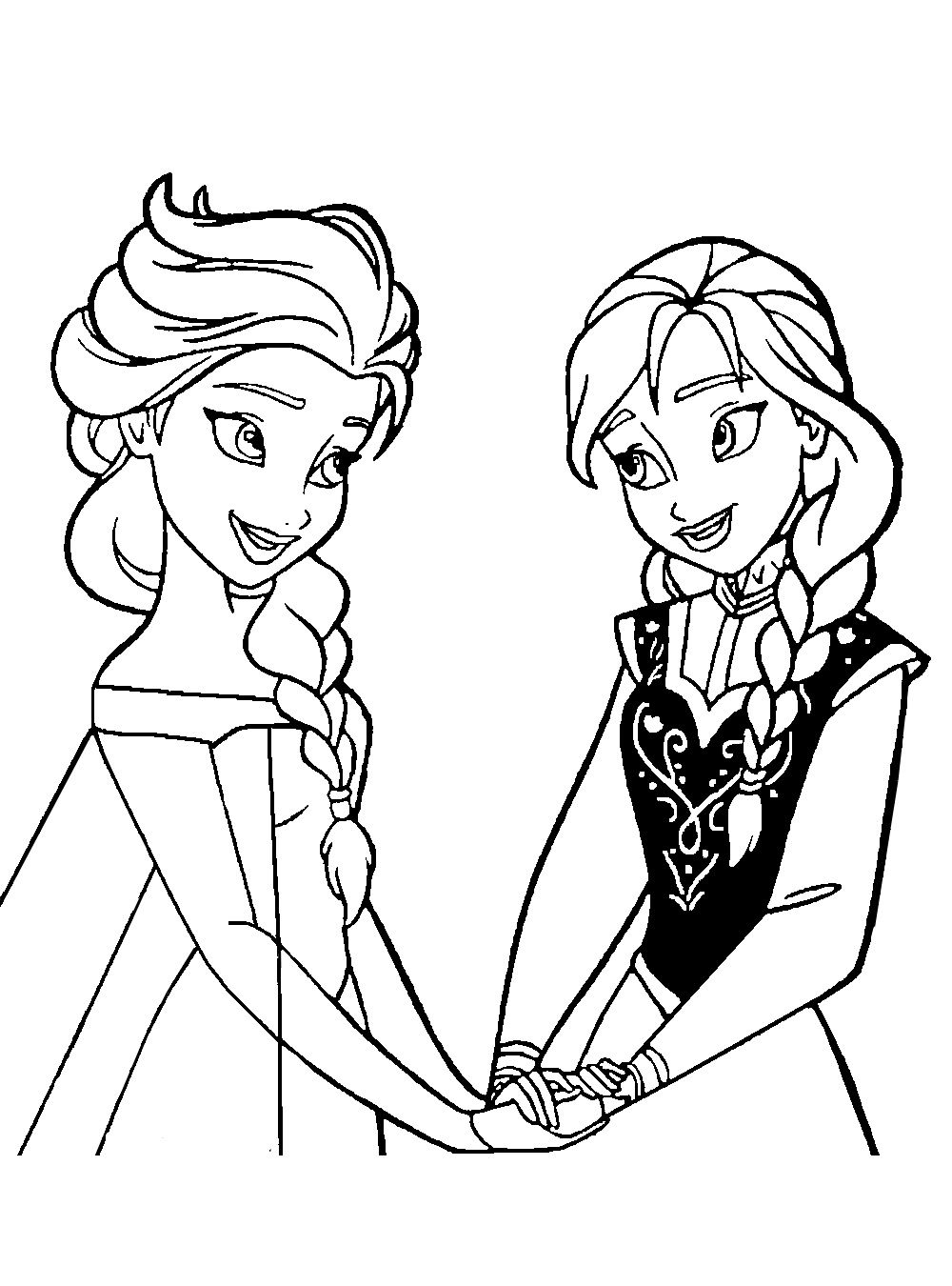 printable coloring pages for girls frozen