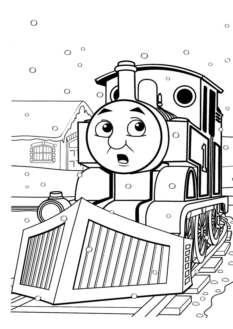 printable coloring pages of thomas the train