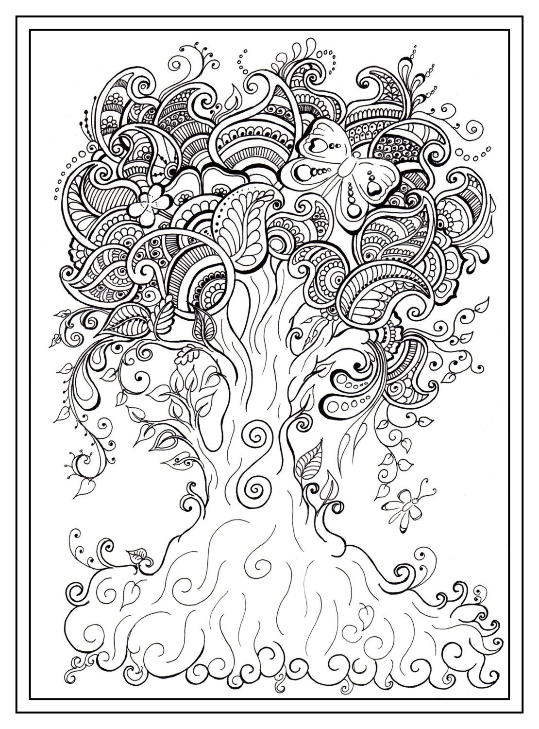 coloring pages detailed
