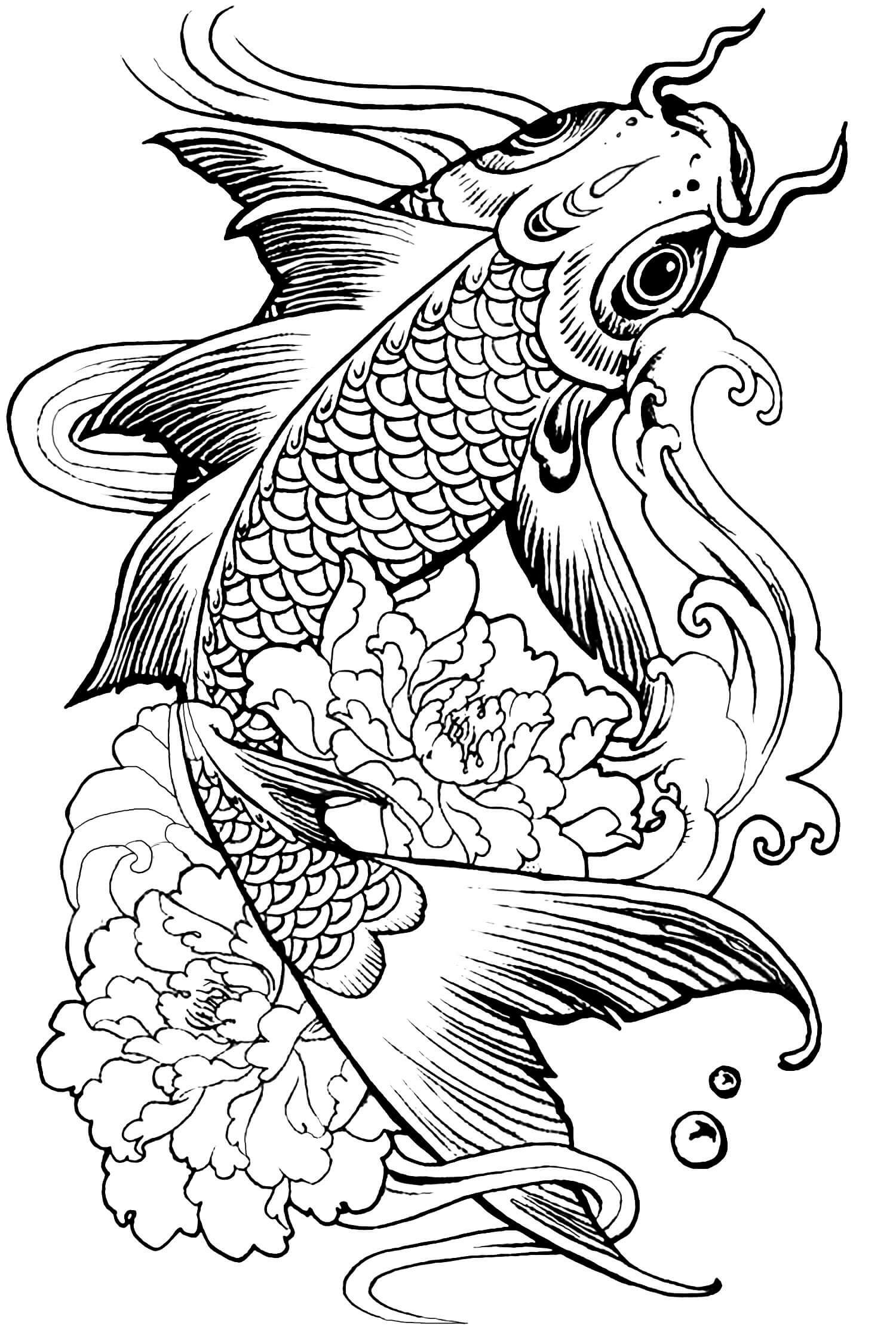 detailed animal coloring pages